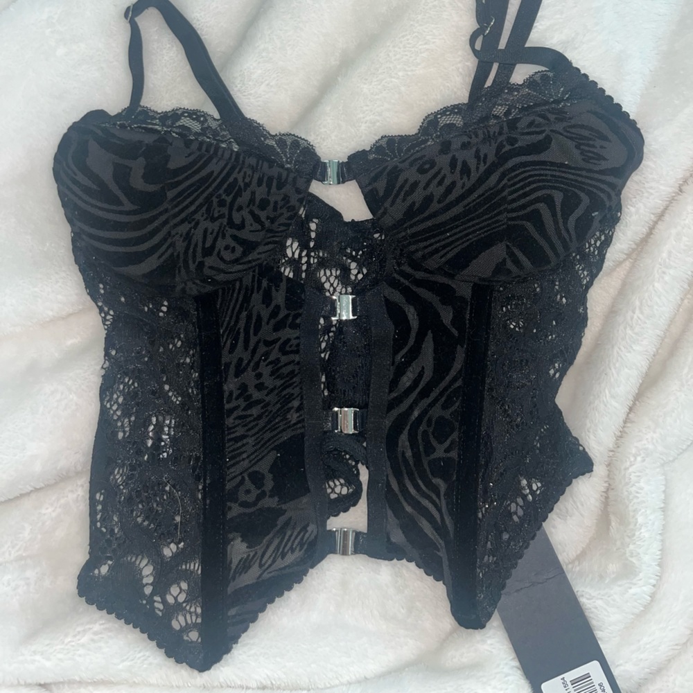 I. AM. GIA corset going out top